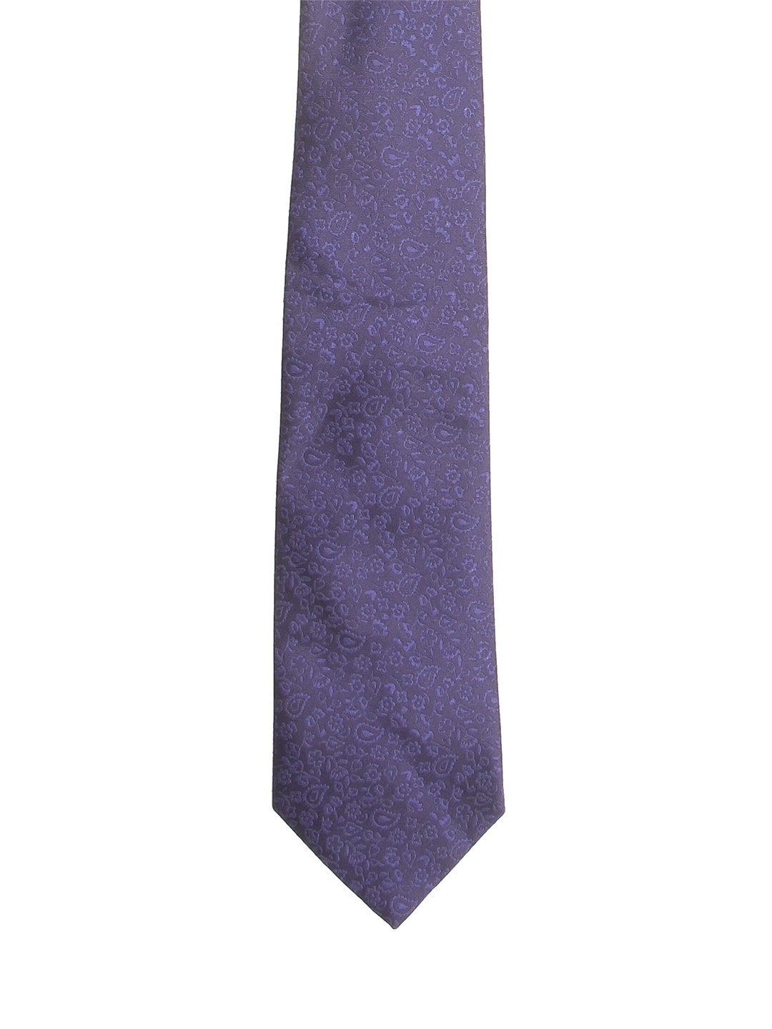 

Calvadoss Men Blue Woven Design Broad Tie