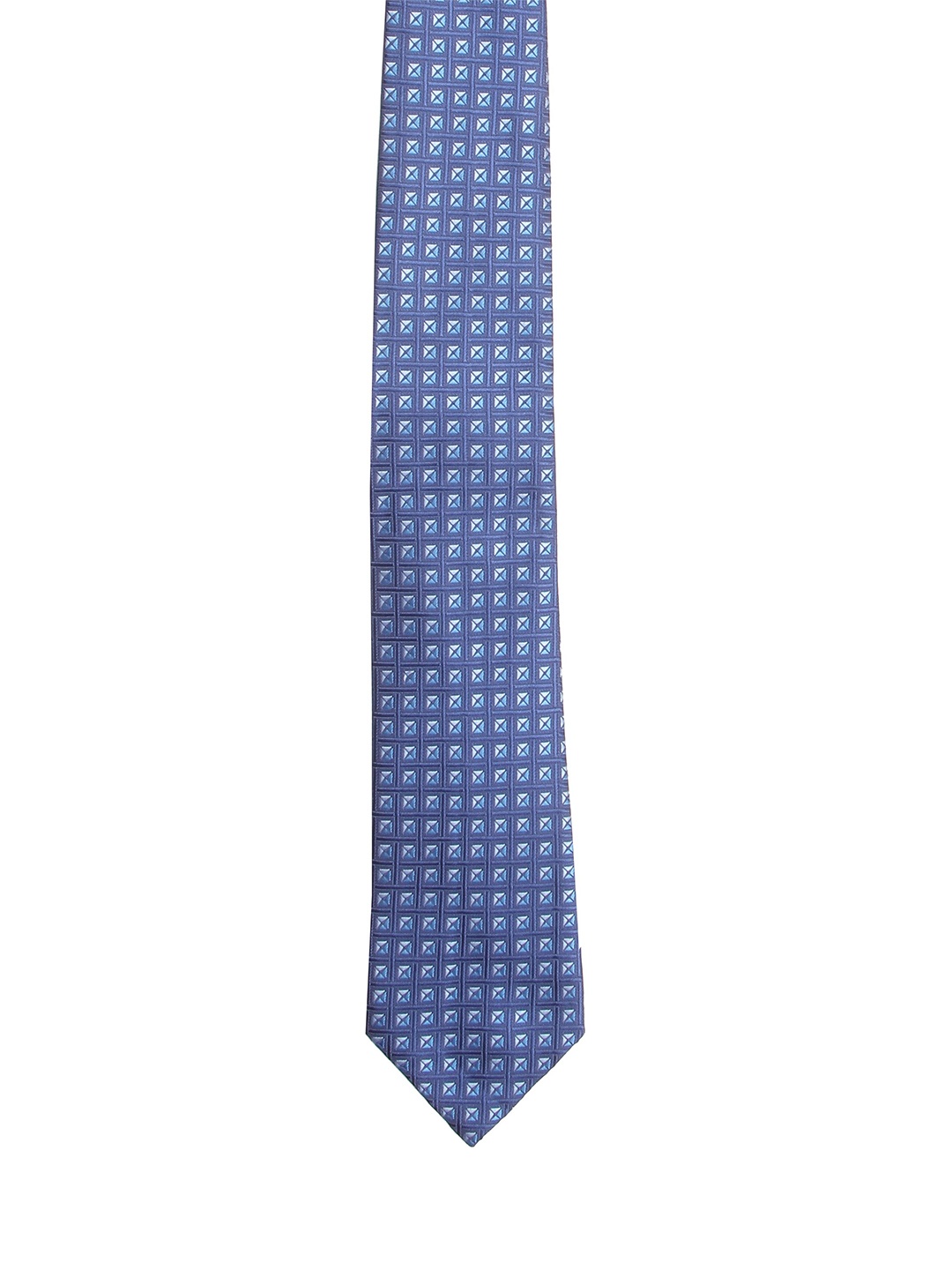 

Calvadoss Men Blue Woven Design Broad Tie