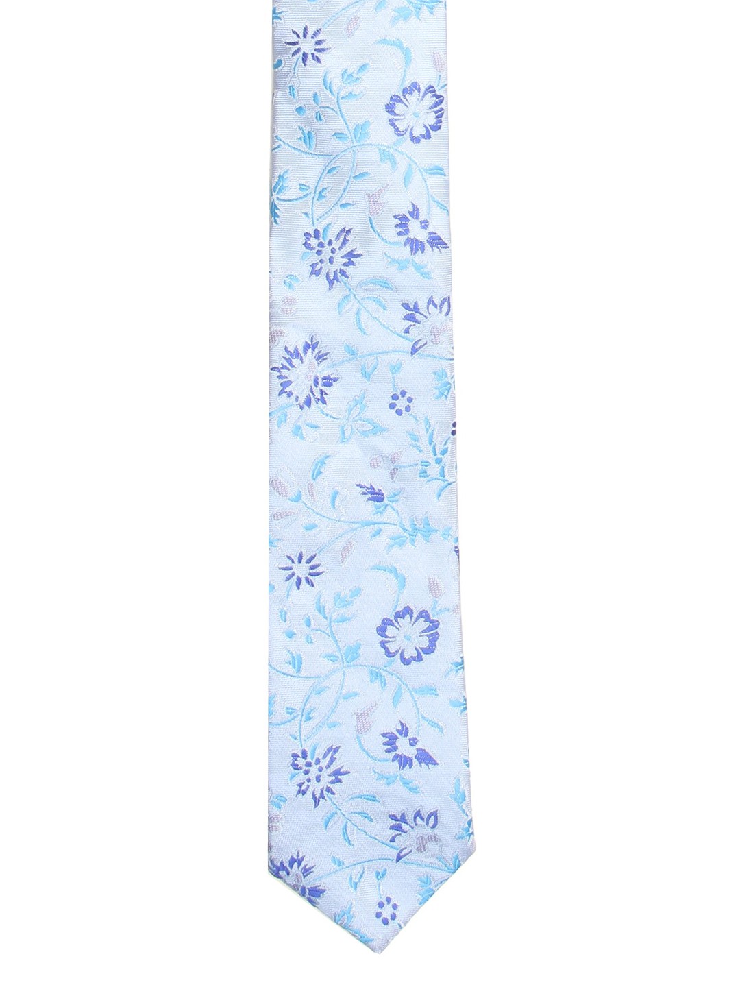 

Calvadoss Men Blue & Green Woven Design Broad Tie