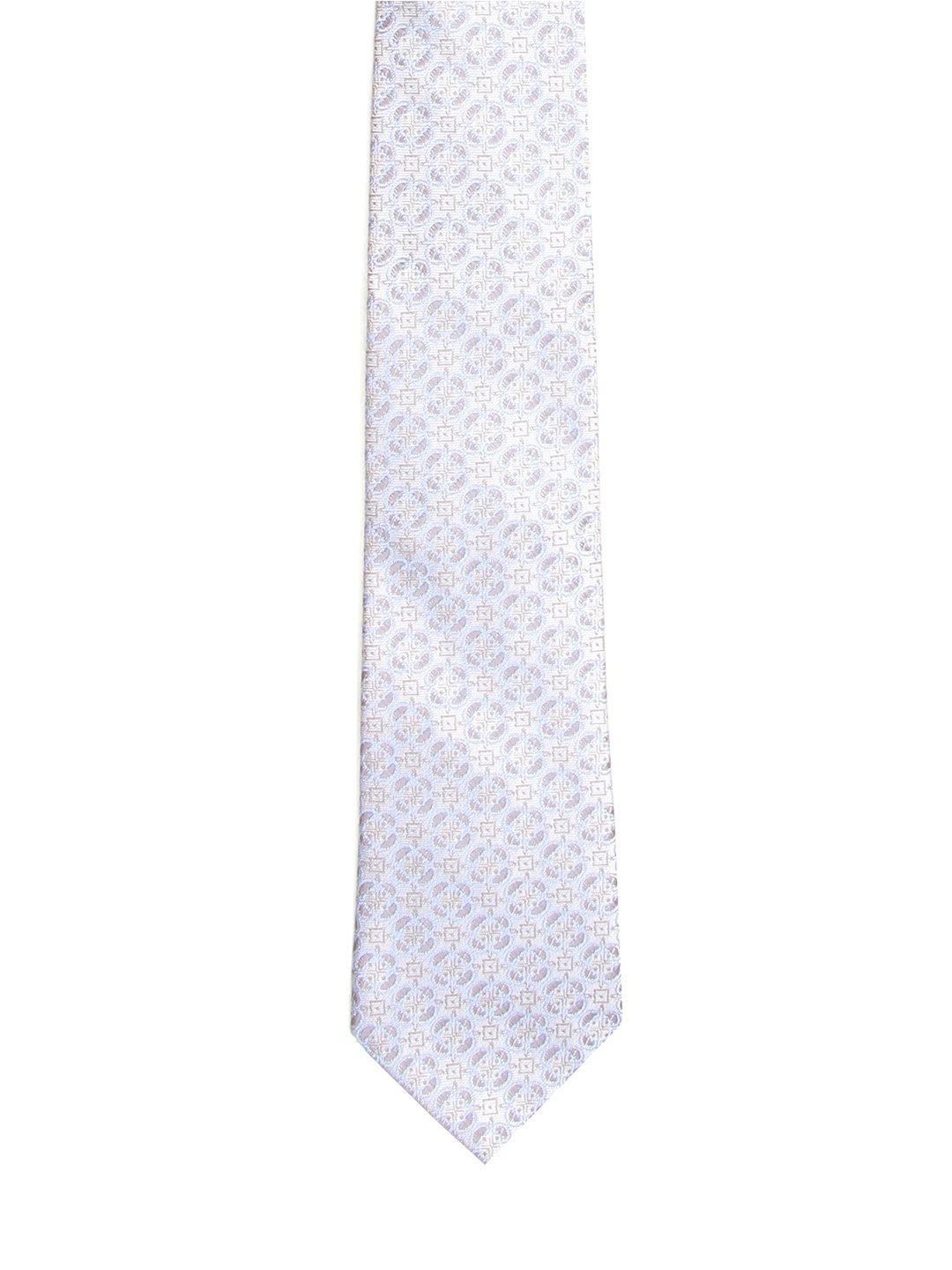 

Calvadoss Men Blue Woven Design Broad Tie