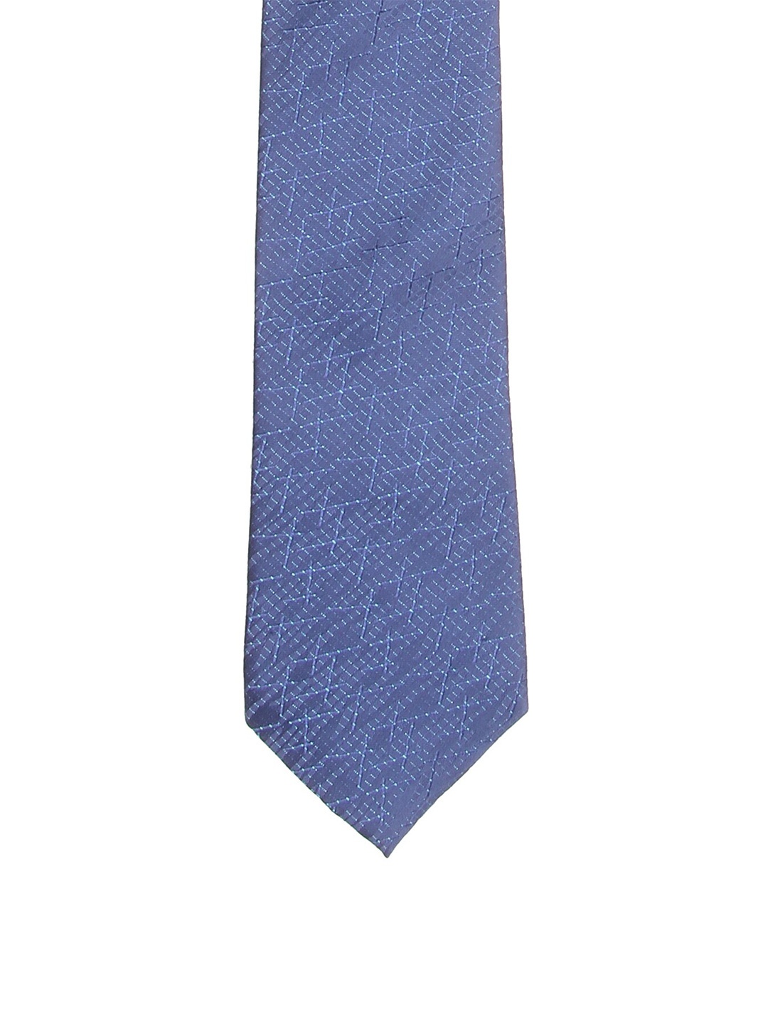 

Calvadoss Men Blue Woven Design Broad Tie