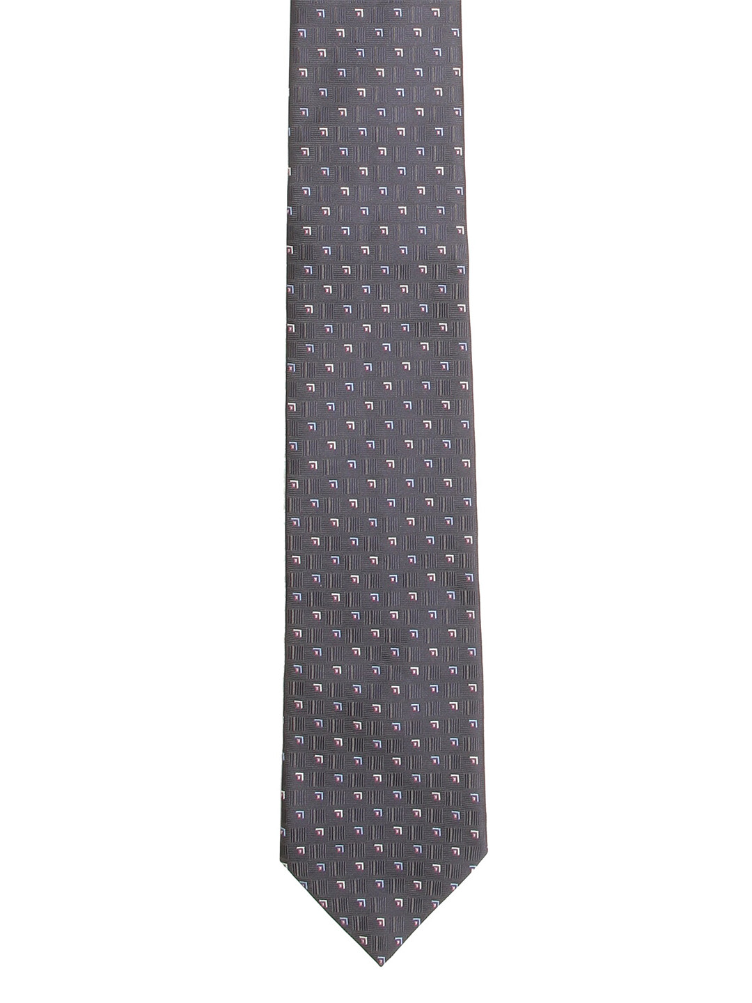 

Calvadoss Men Blue & Red Woven Design Broad Tie