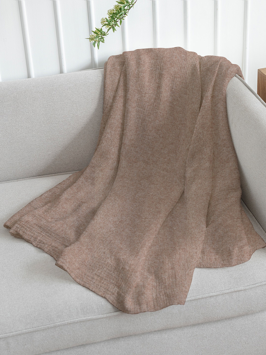 

Satcap India Unisex Brown Blankets Quilts and Dohars