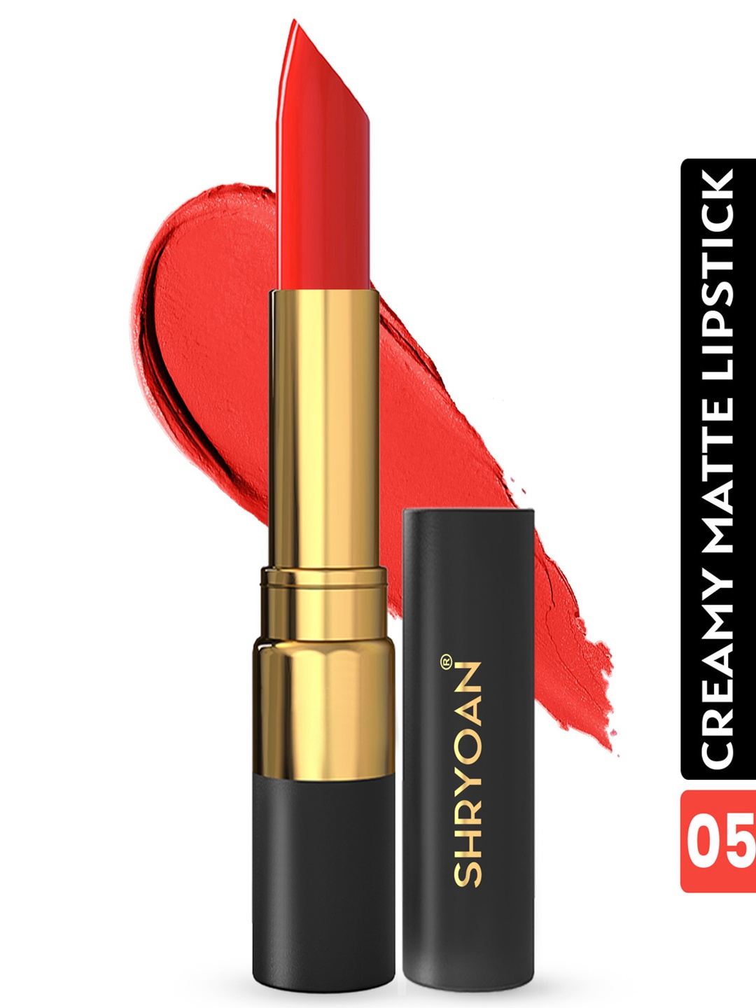

SHRYOAN Luxurious Free Soul Matte Lipstick 3.8 g - Sweet Red, Orange