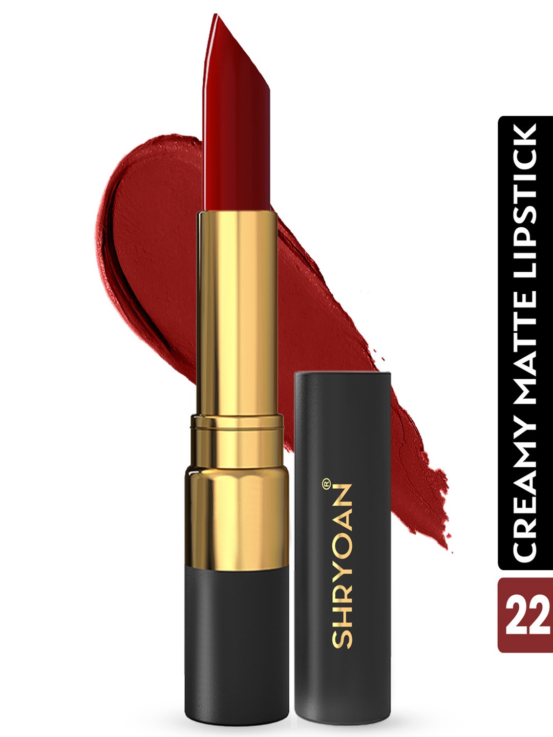 

SHRYOAN Luxurious Free Soul Matte Lipstick 3.8 g - Lust, Maroon