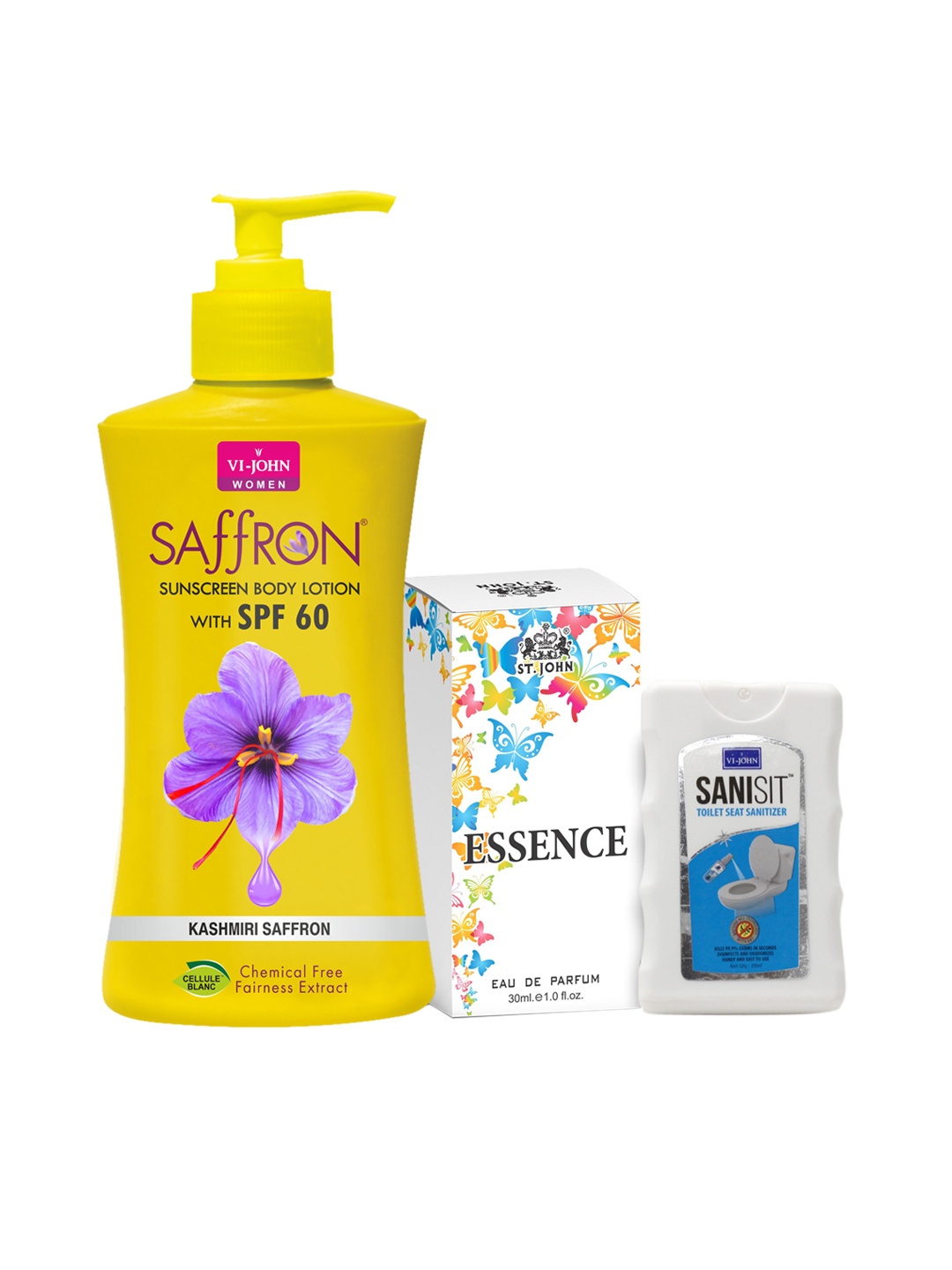 

VI-JOHN Set Of 3 Beauty Gift Set, Multi