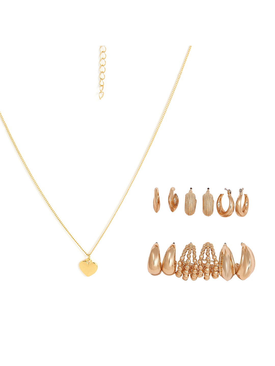

Lilly & sparkle Set of 7 Gold-Plated Jewellery Set