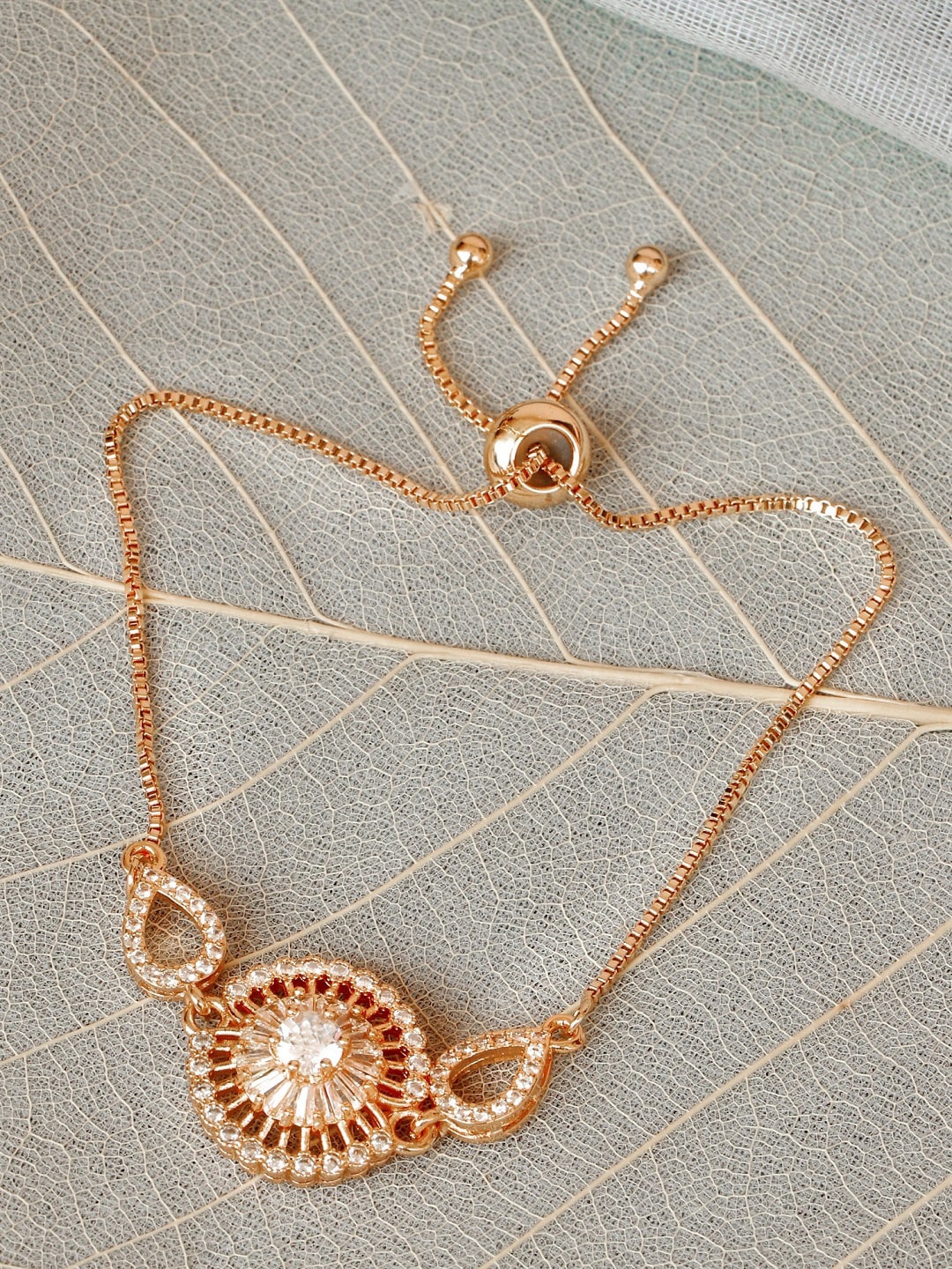 

Crunchy Fashion Women Gold Bracelet