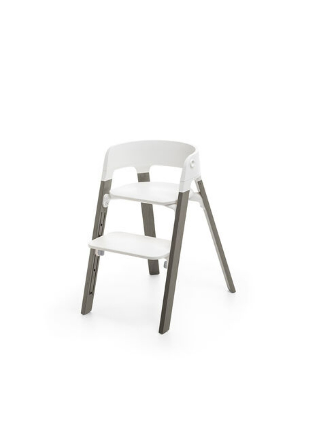 

Stokke Kids White & Grey Solid High Stokke Steps Chair