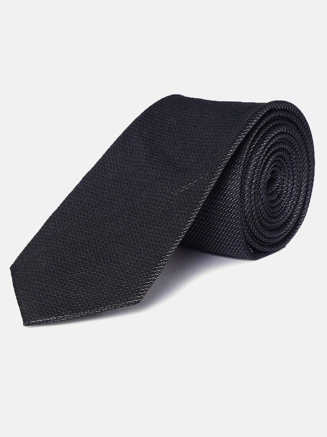 

Antony Morato Men Black Printed Skinny Tie