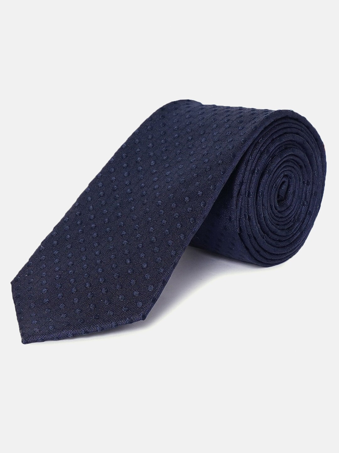 

Antony Morato Men Navy Blue Printed Skinny Tie