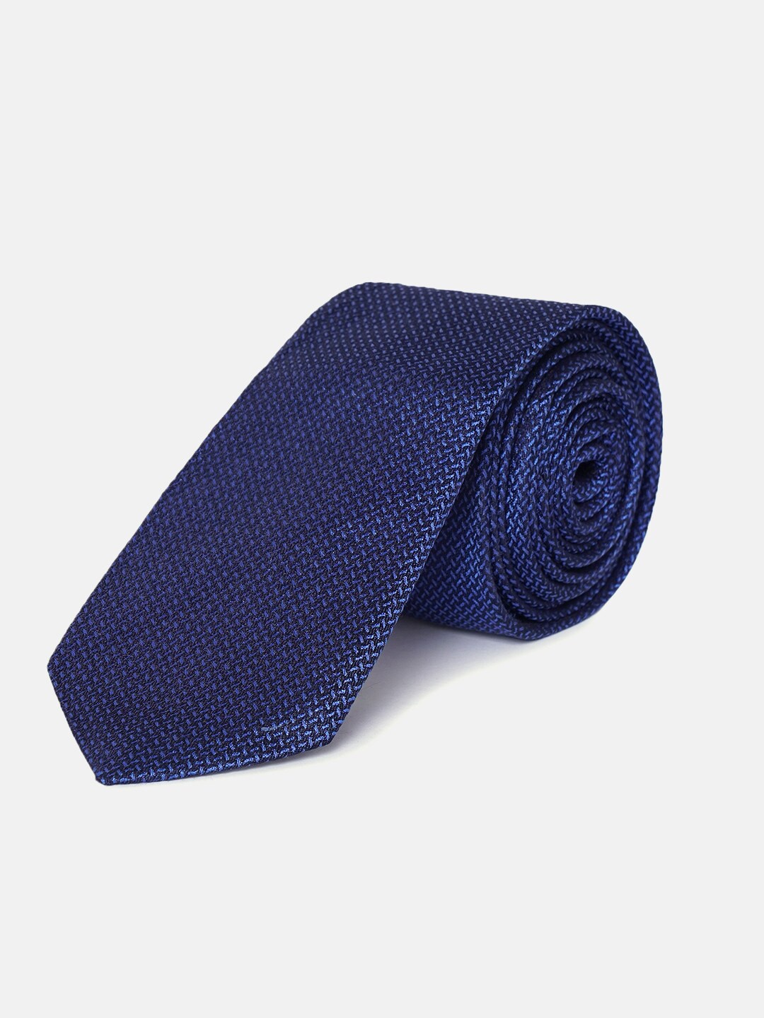 

Antony Morato Men Blue Printed Skinny Tie
