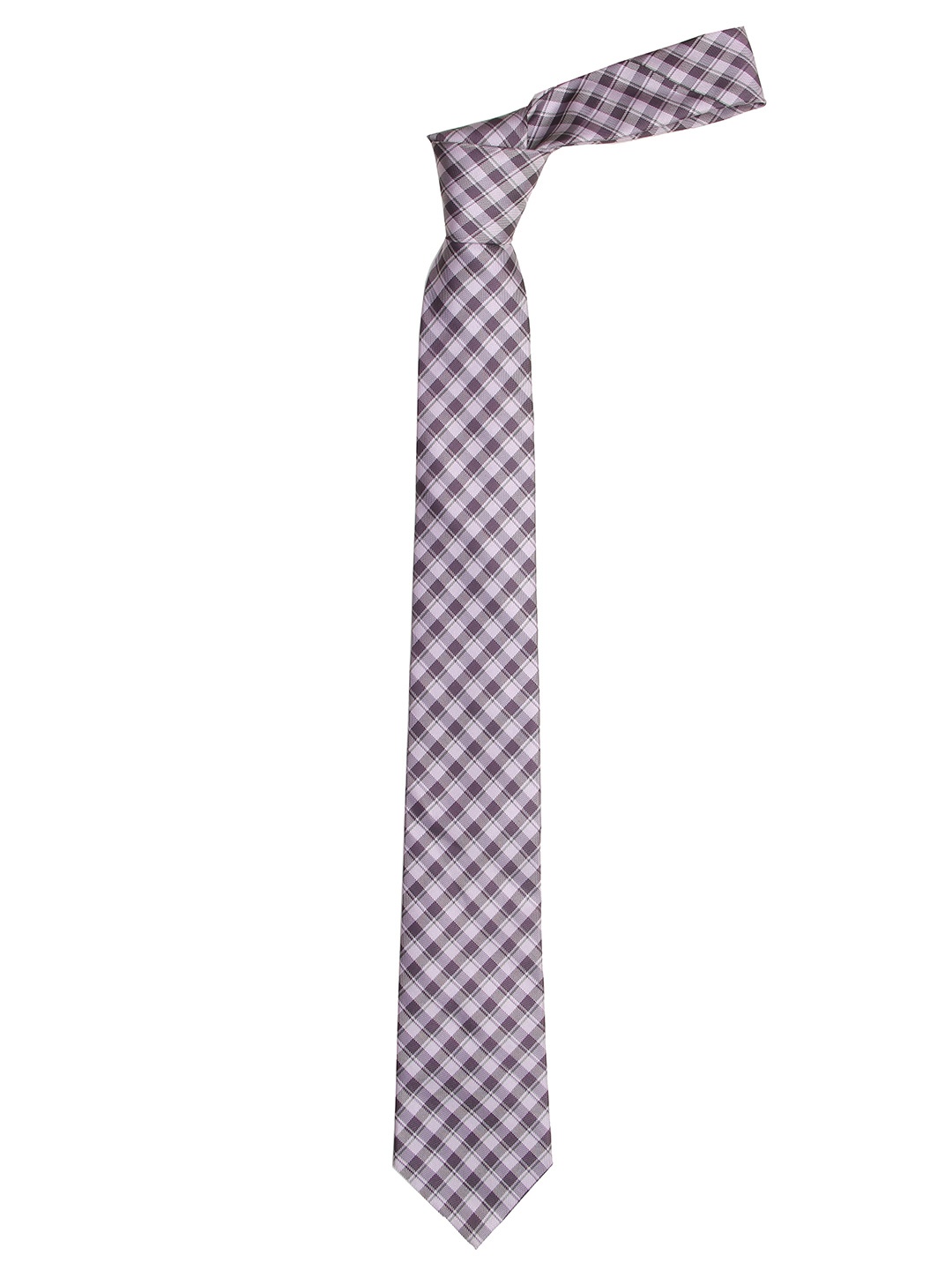 

Calvadoss Men Purple Striped Broad Tie