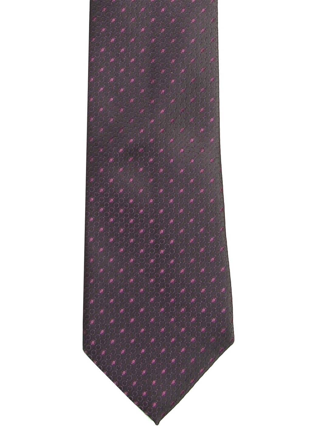 

Calvadoss Men Purple Woven Design Broad Tie