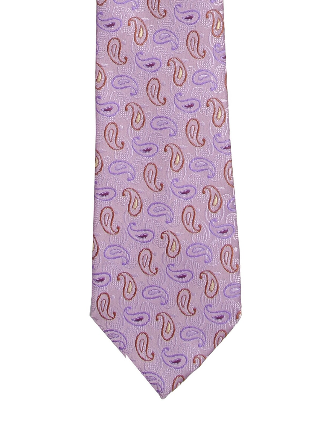 

Calvadoss Men Purple & Brown Woven Design Broad Tie