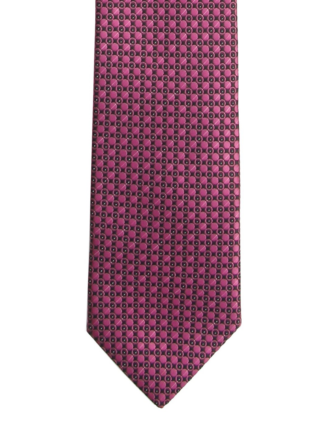 

Calvadoss Men Purple Checked Broad Tie