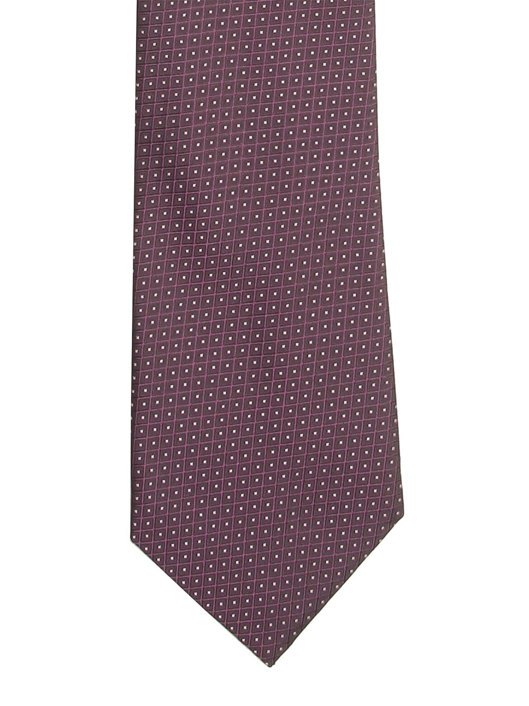 

Calvadoss Men Purple Woven Design Broad Tie