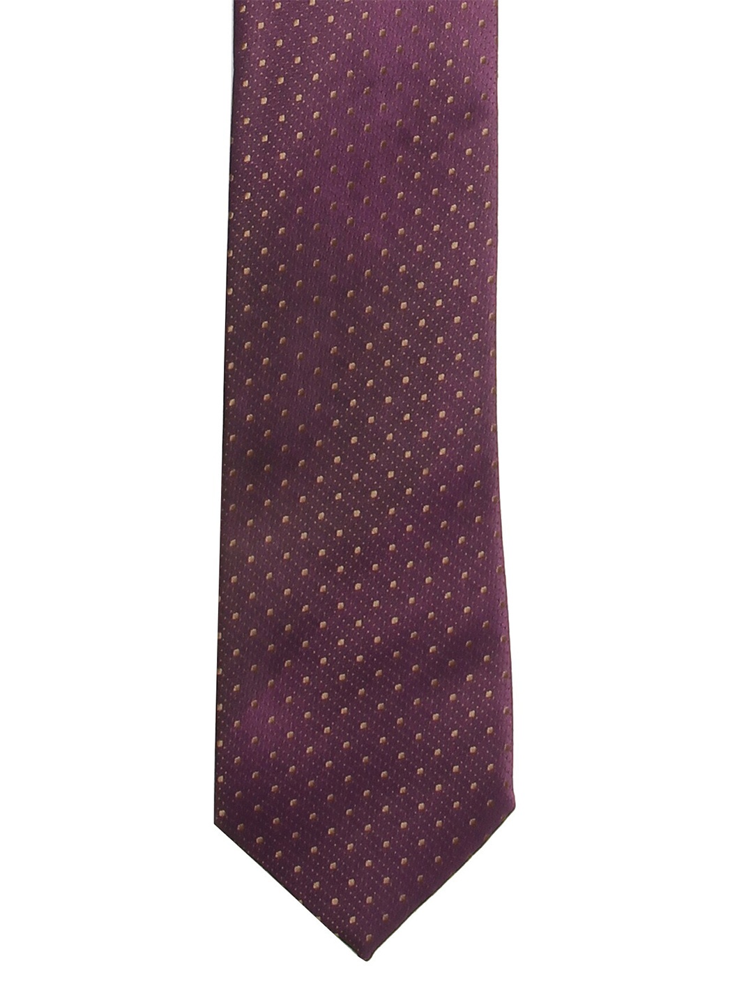 

Calvadoss Men Purple Woven Design Broad Tie