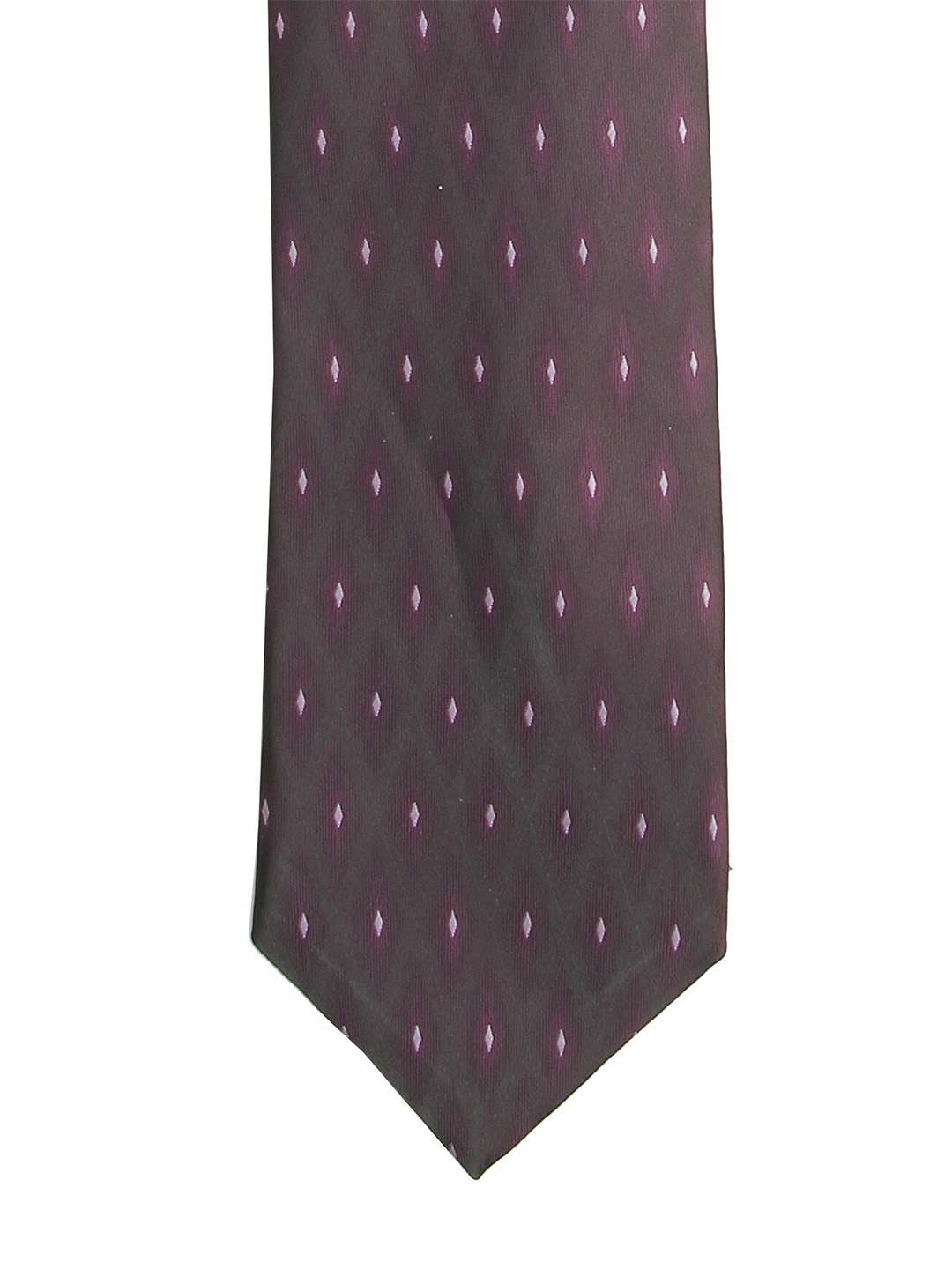 

Calvadoss Men Purple & Black Woven Design Broad Tie