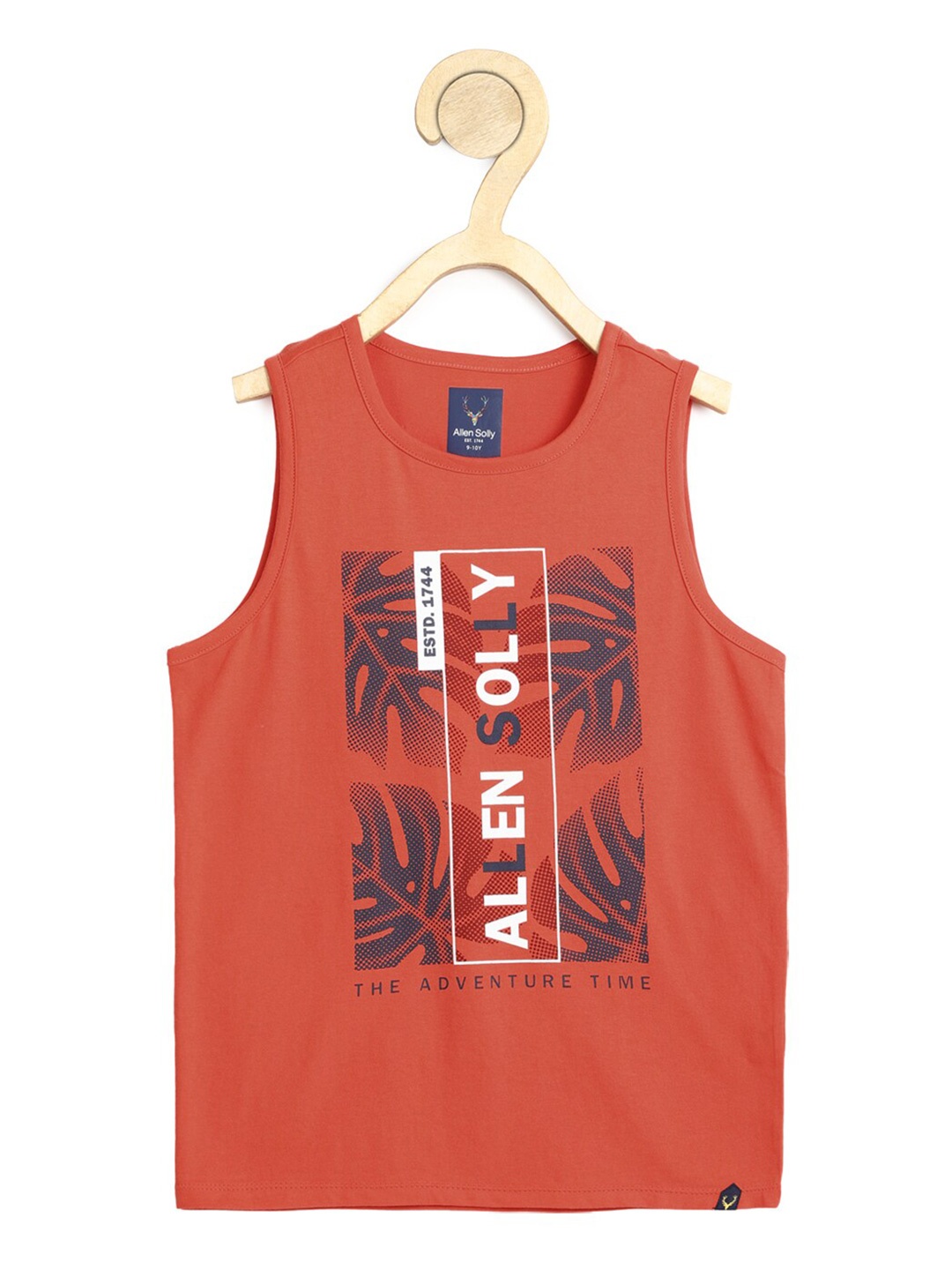 

Allen Solly Junior Boys Red Typography Printed T-shirt