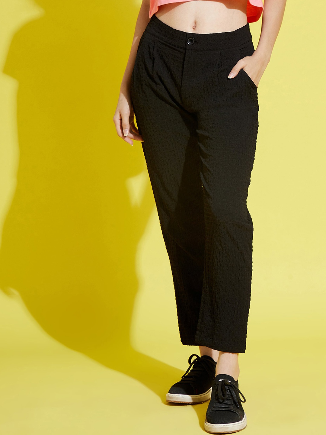 

Noh Voh - SASSAFRAS Kids Girls Black Comfort Trousers