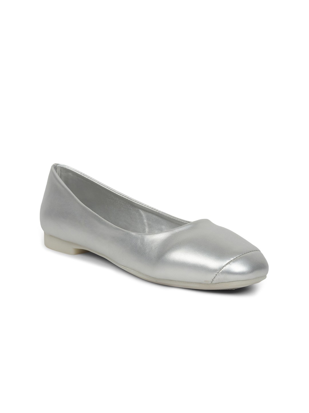 

Liberty Women Silver-Toned Flats