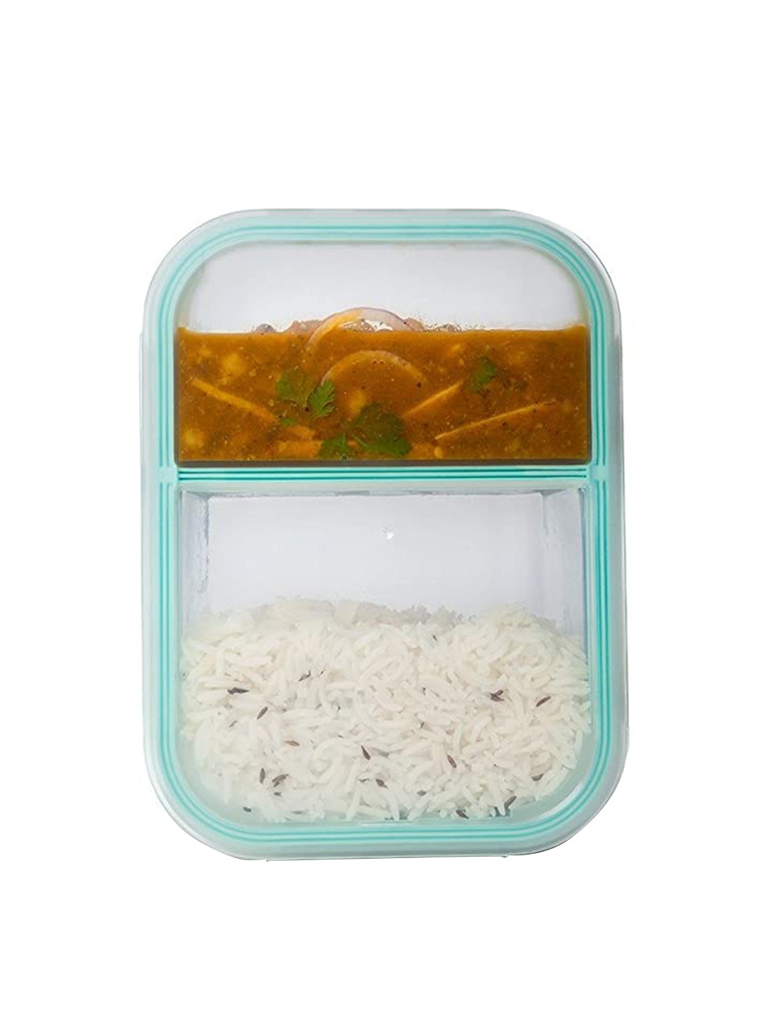 

SignoraWare Transparent High Borosilicate Bakeware Safe Glass Lunch Box 600 ml