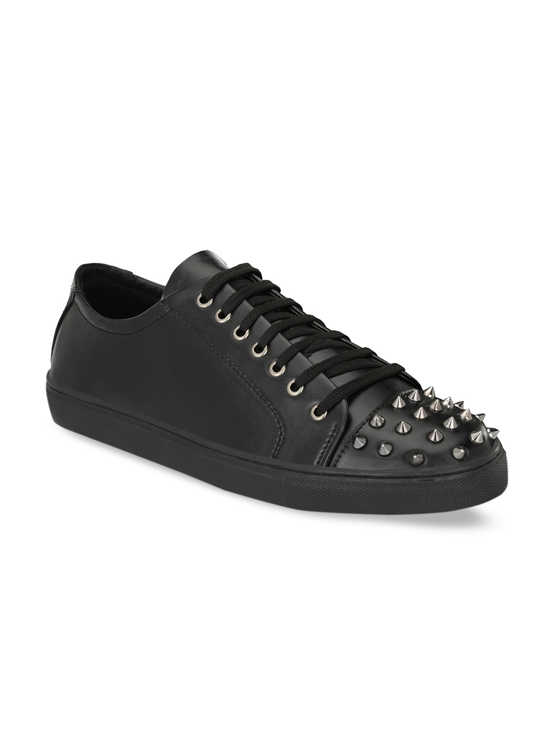 

KLEAT Men Black Casual Synthetic Spikes Sneakers