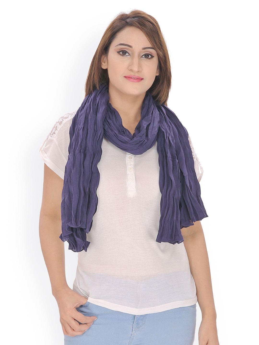 

Anekaant Blue Scarf