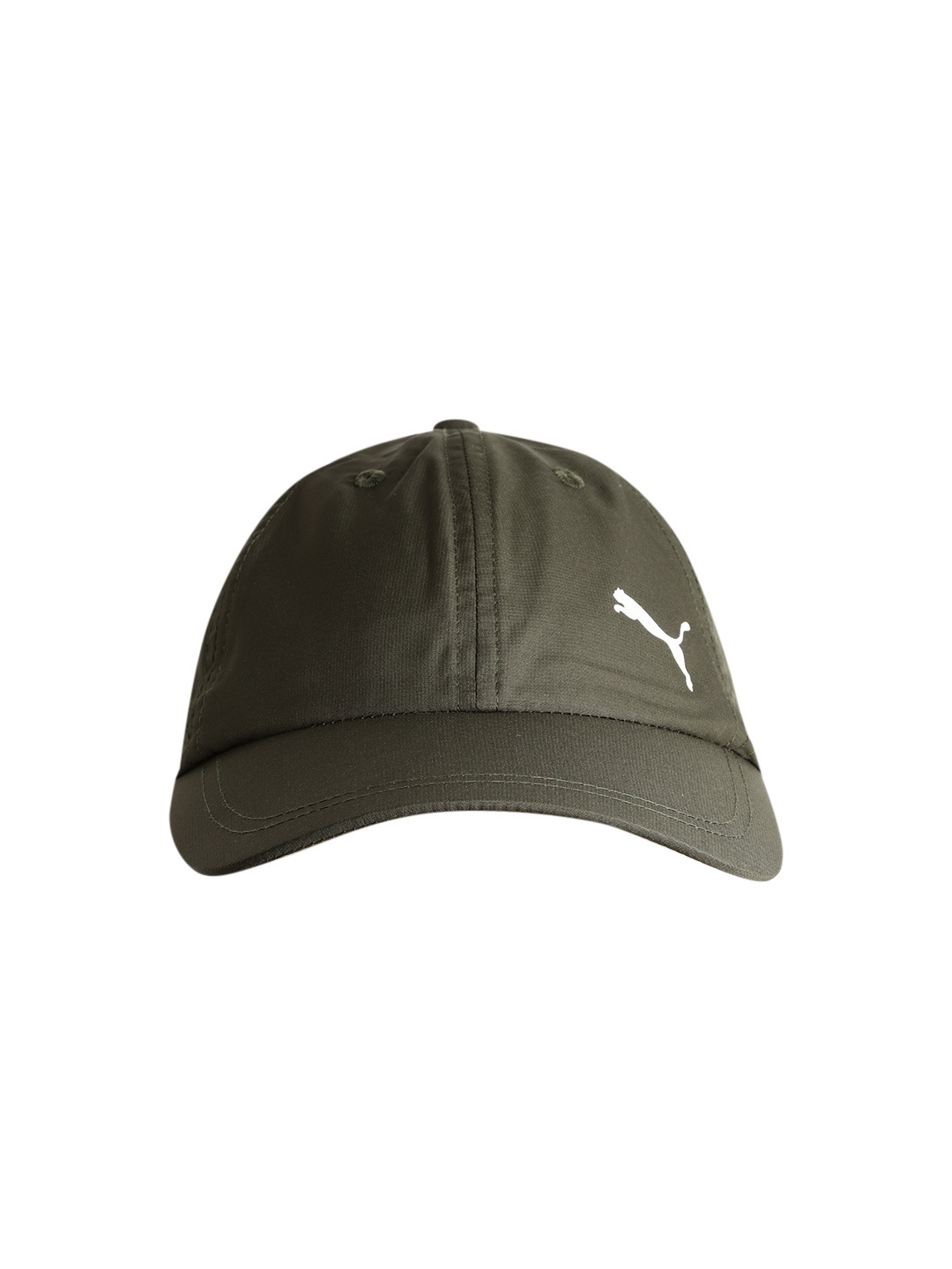 

Puma Unisex Olive Green Solid Core Visor Cap