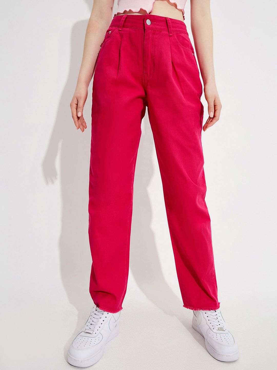 

URBANIC Women Red Jeans
