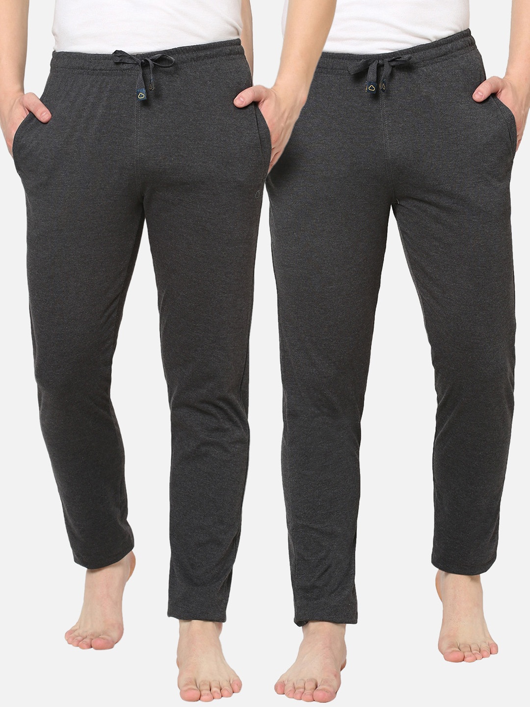 

Sweet Dreams Men Pack of 2 Lounge Pants, Charcoal