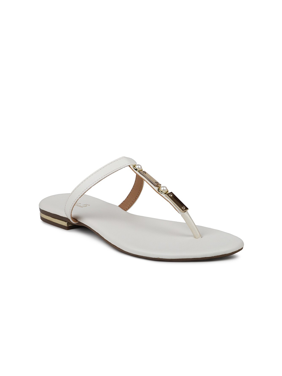 

Inc 5 Women White Embellished Flats