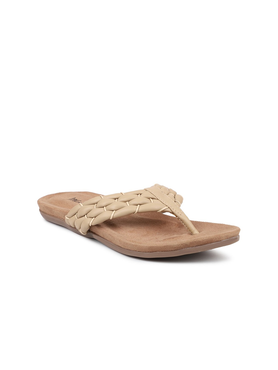 

Inc 5 Women Beige Open Toe Flats