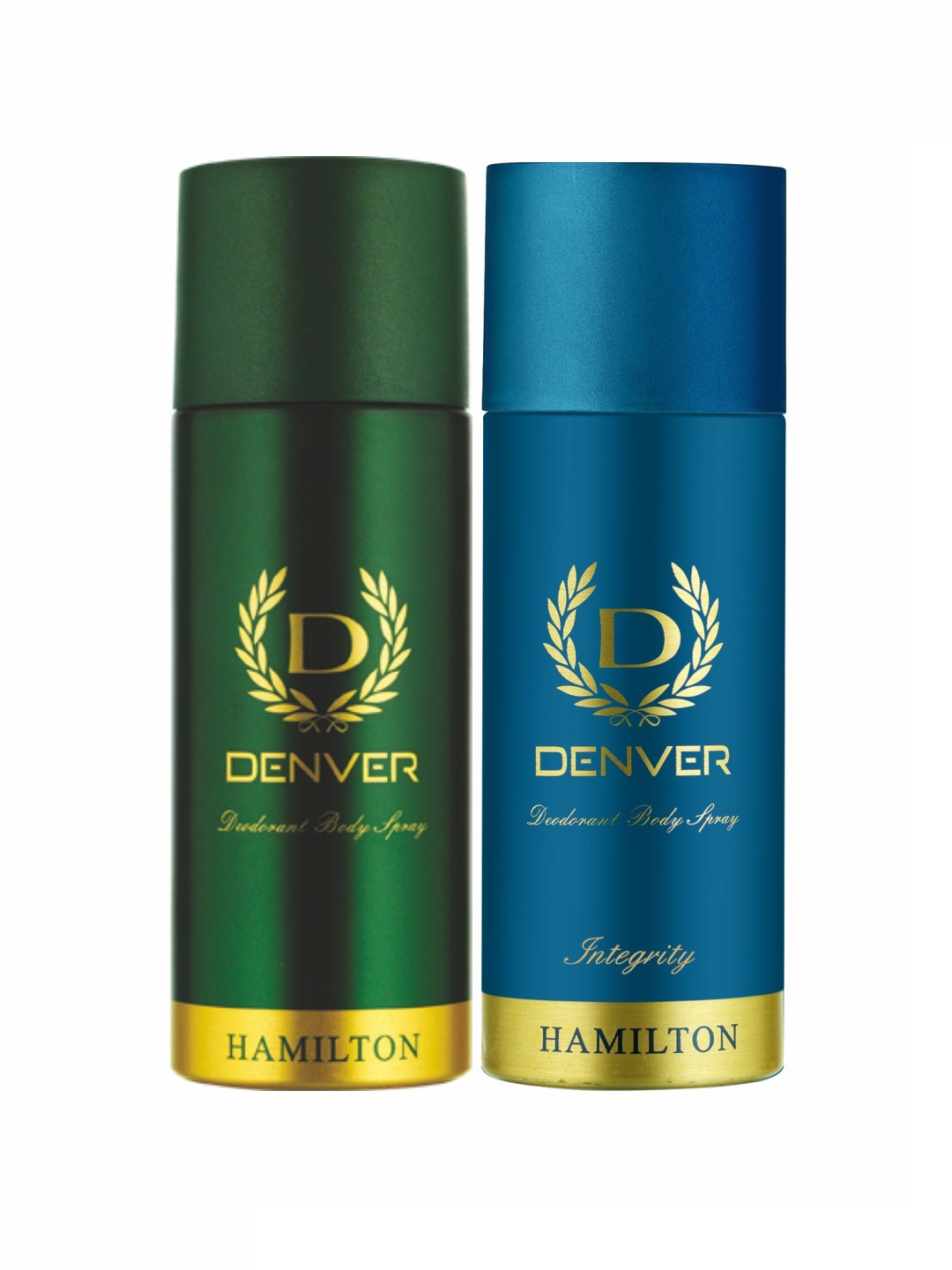 

Denver Men Set of Integrity 165 ml & Hamilton 200 ml Deodorant Body Spray, Green