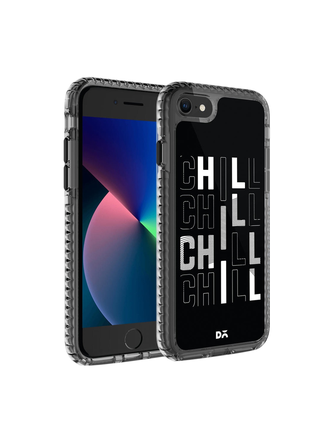 

DailyObjects Black & White Lets Chill iPhone SE 2020 Back Case