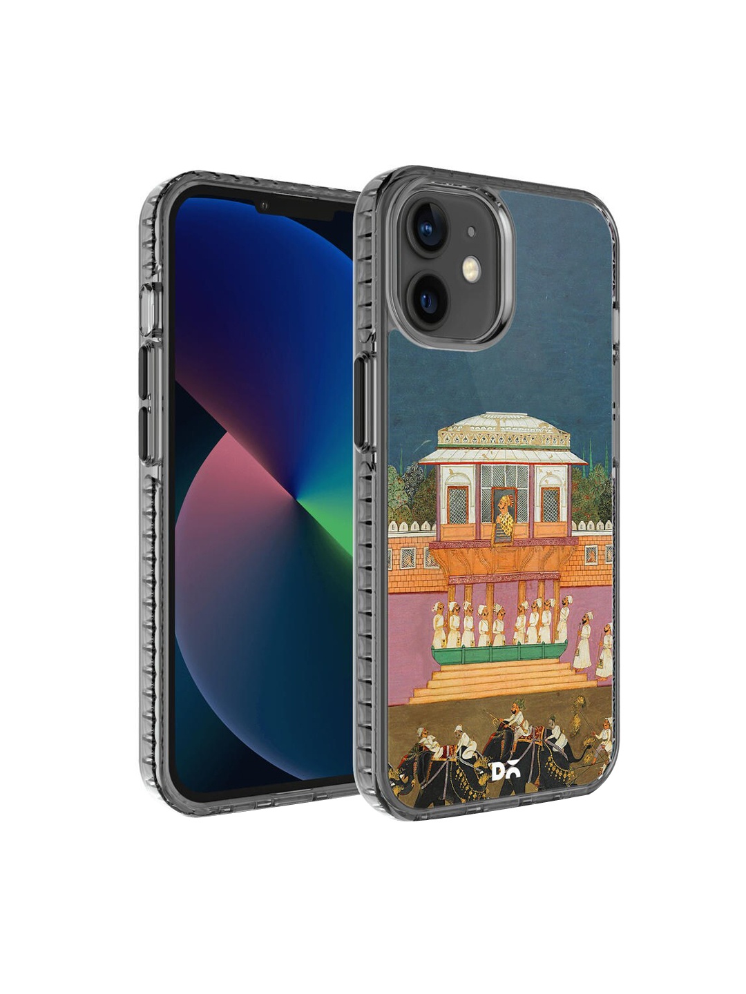 

DailyObjects Multi-Coloured Printed Royal Parade iPhone 12 Phone Case