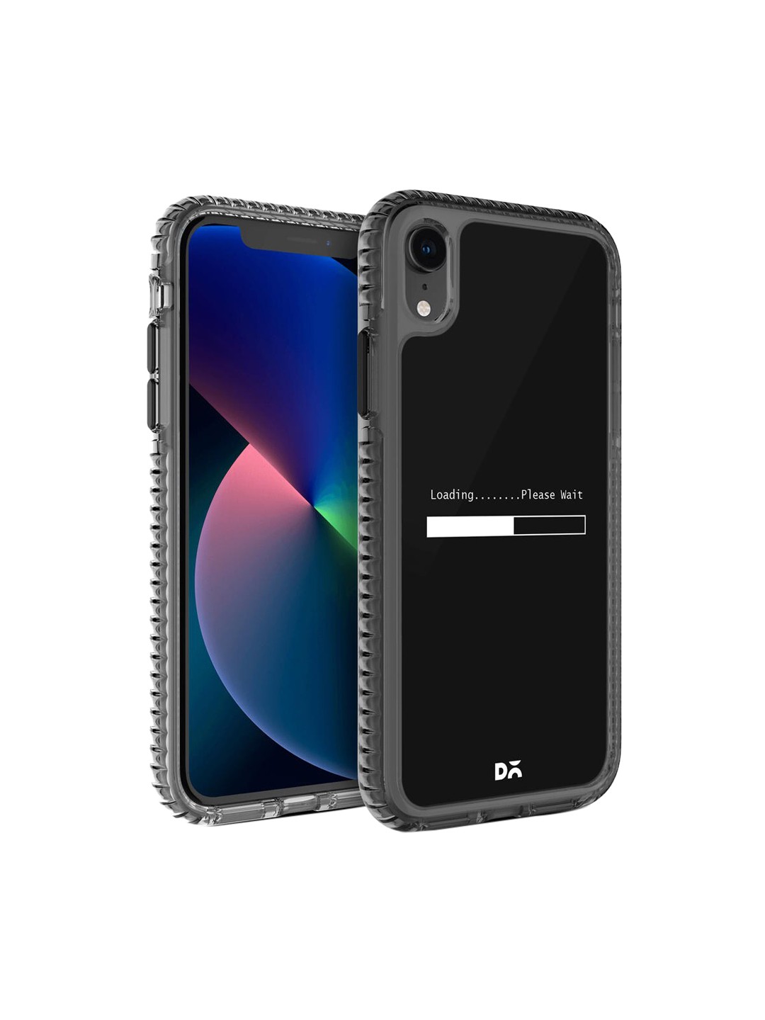 

DailyObjects Multi-Colored Printed IPhone XR Back Case Mobile Accessories, Grey