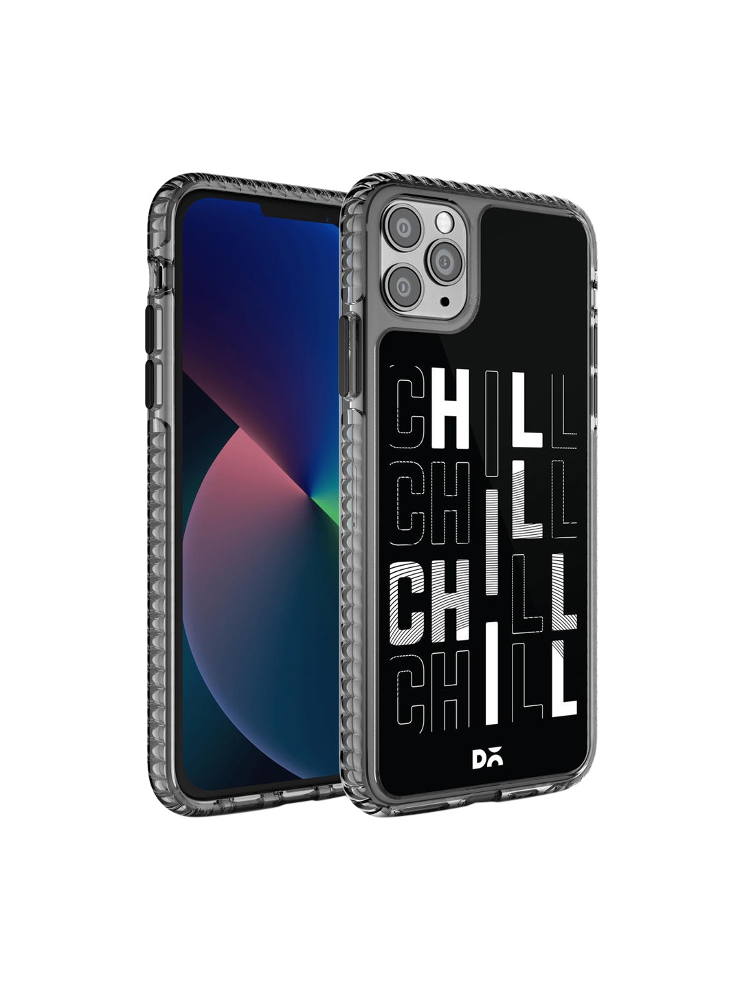 

DailyObjects Black & White Lets Chill iPhone 11 Pro Back Case