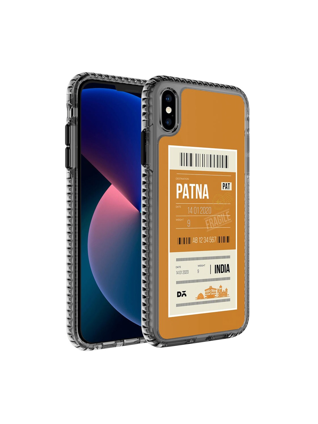 

DailyObjects White & Yellow Patna City iPhone XS Max Back Case