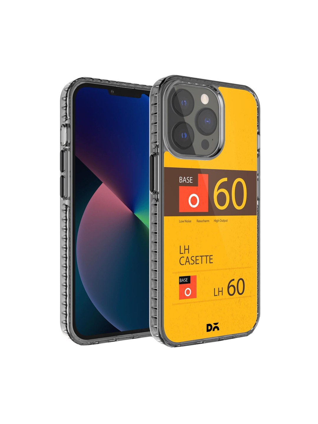 

DailyObjects Yellow & Black LH Cassette iPhone 13 Pro Max Back Case