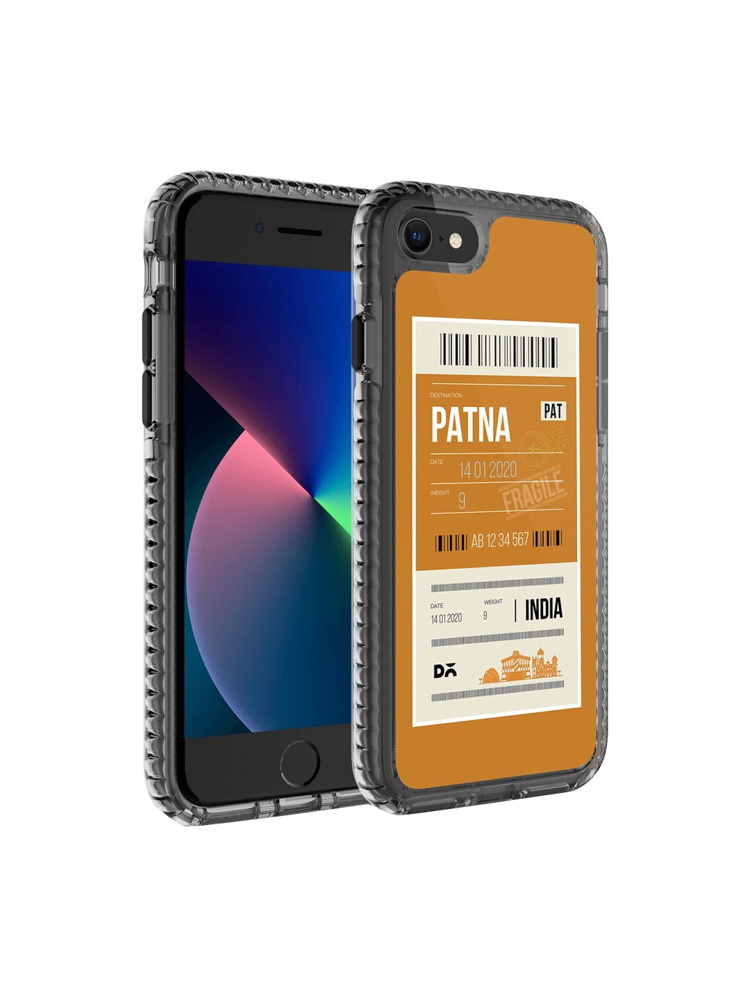 

DailyObjects Yellow Patna City iPhone 8 Back Case