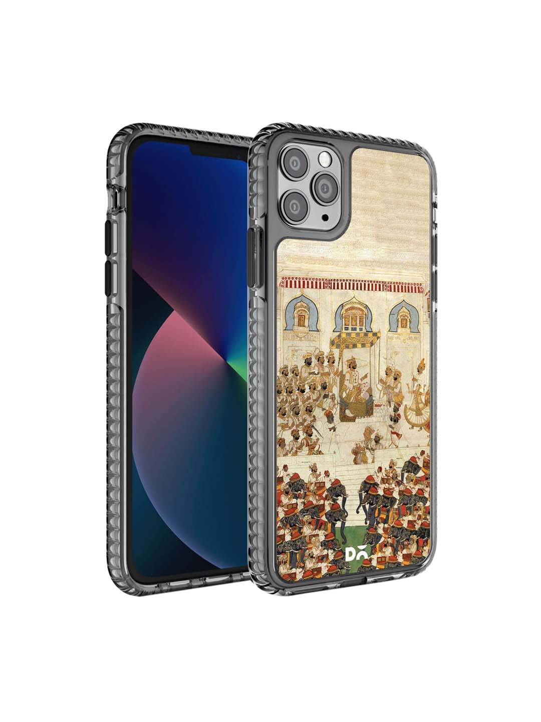 

DailyObjects Beige Printed iPhone 11 Pro Back Case, Multi