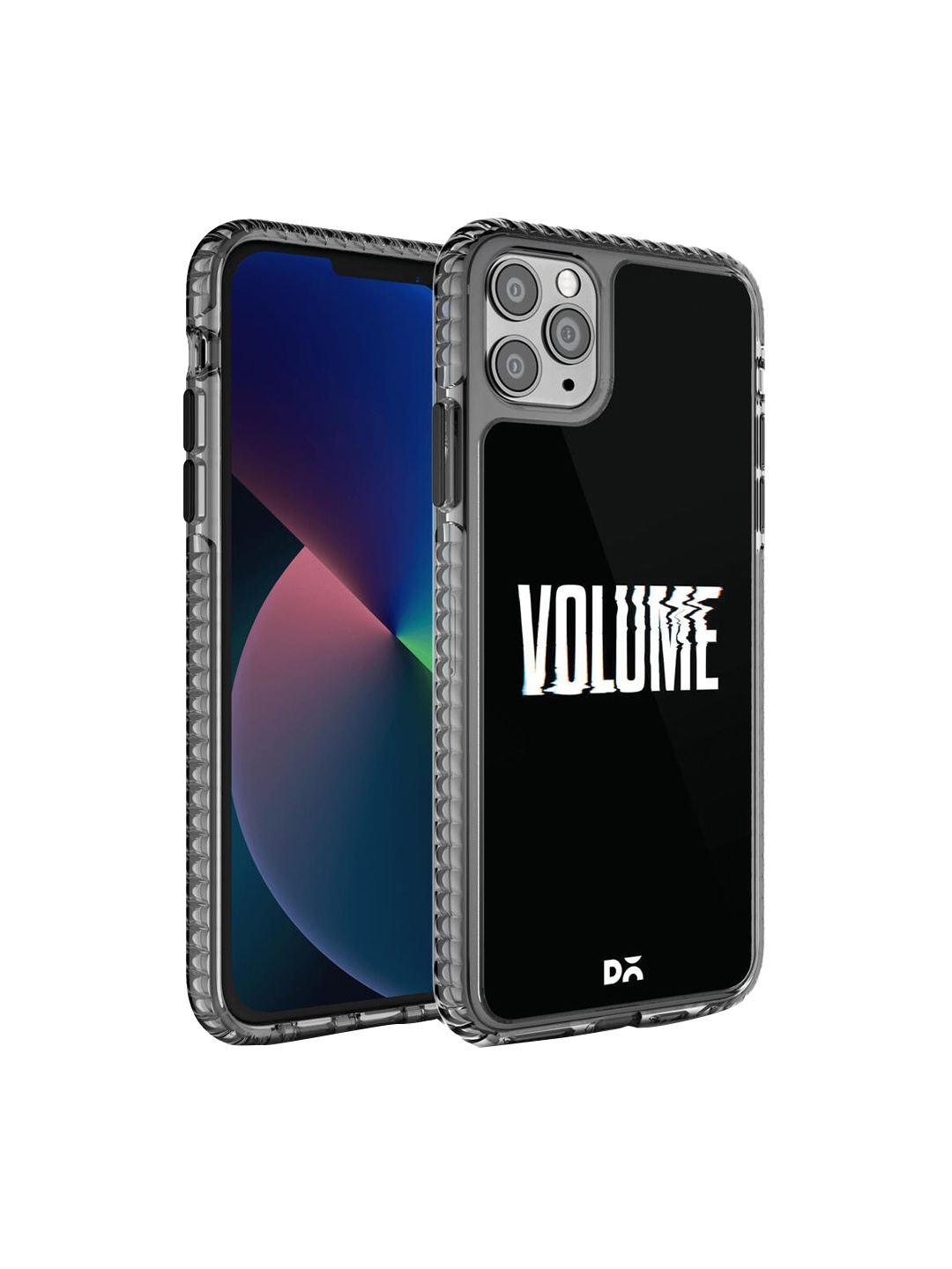 

DailyObjects Black Printed iPhone 11Pro Max Back Case, Multi