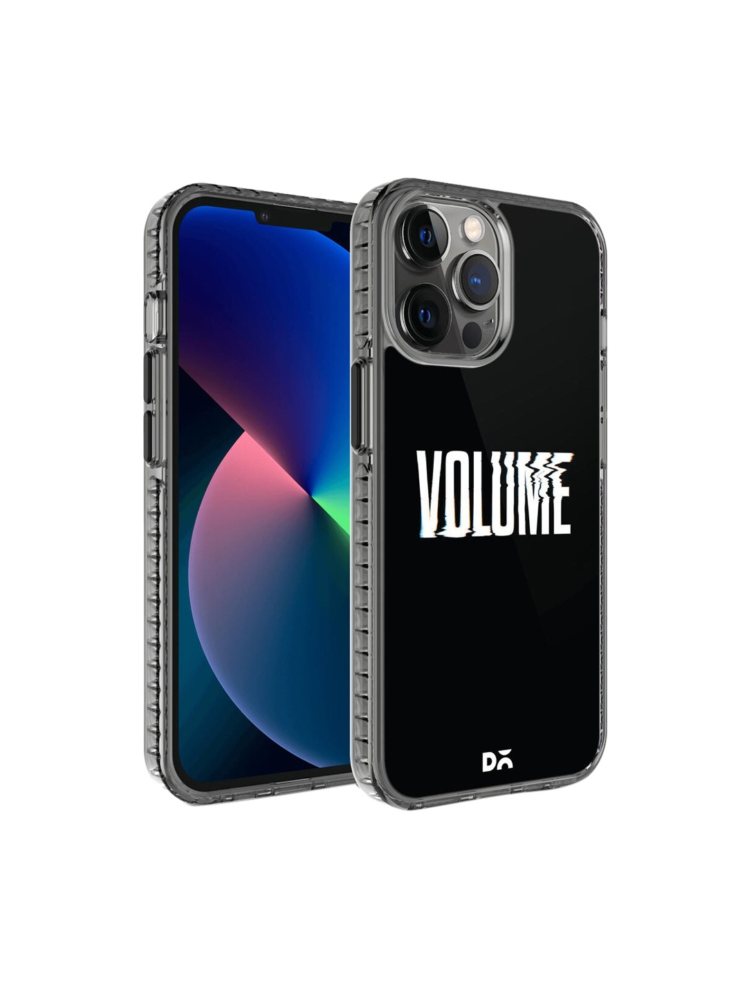 

DailyObjects Black Printed iPhone 12 Pro Back Case, Multi
