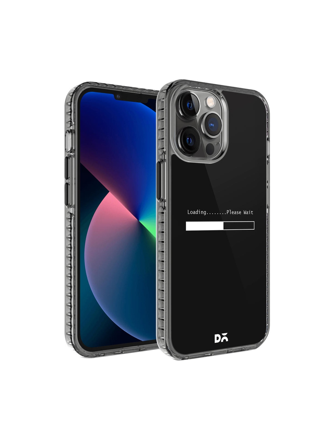 

DailyObjects Black Printed IPhone 12 Pro Back Case Mobile Accessories