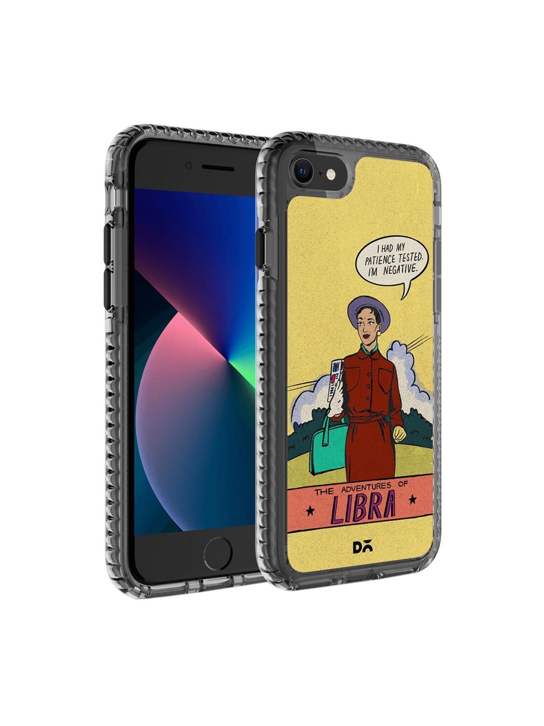 

DailyObjects Multi-Coloured Printed Libra iPhone 8 Phone Case