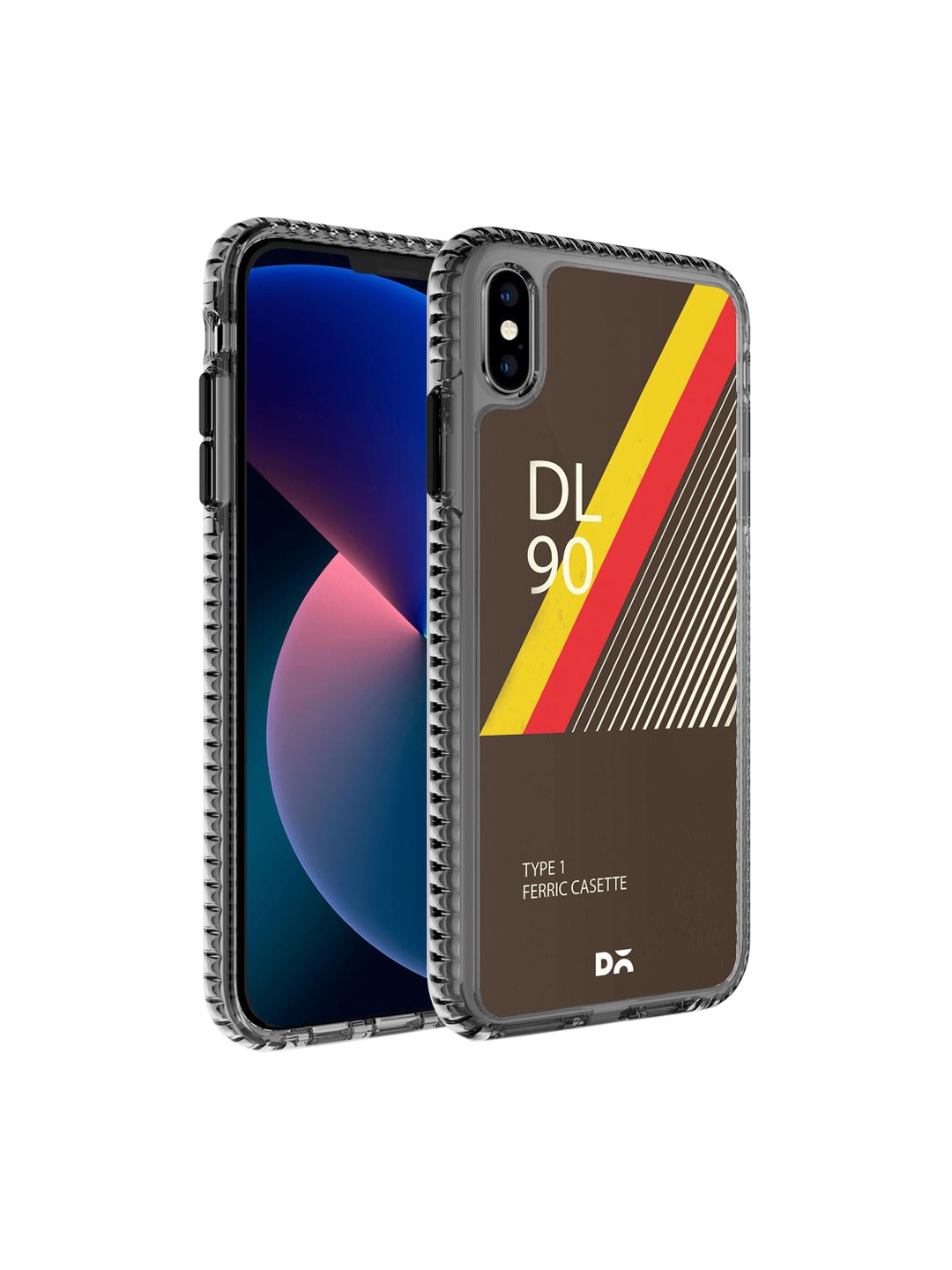 

DailyObjects Multicolor Made With Love Premium iPhone X Back Case, Multi