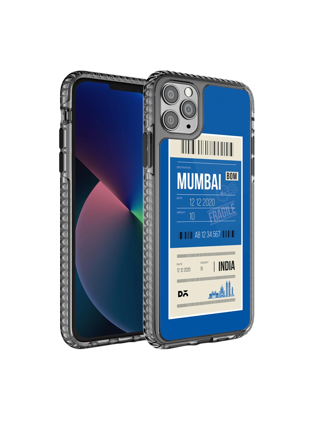 DailyObjects Blue & White Mumbai City iPhone 11 Pro Back Case