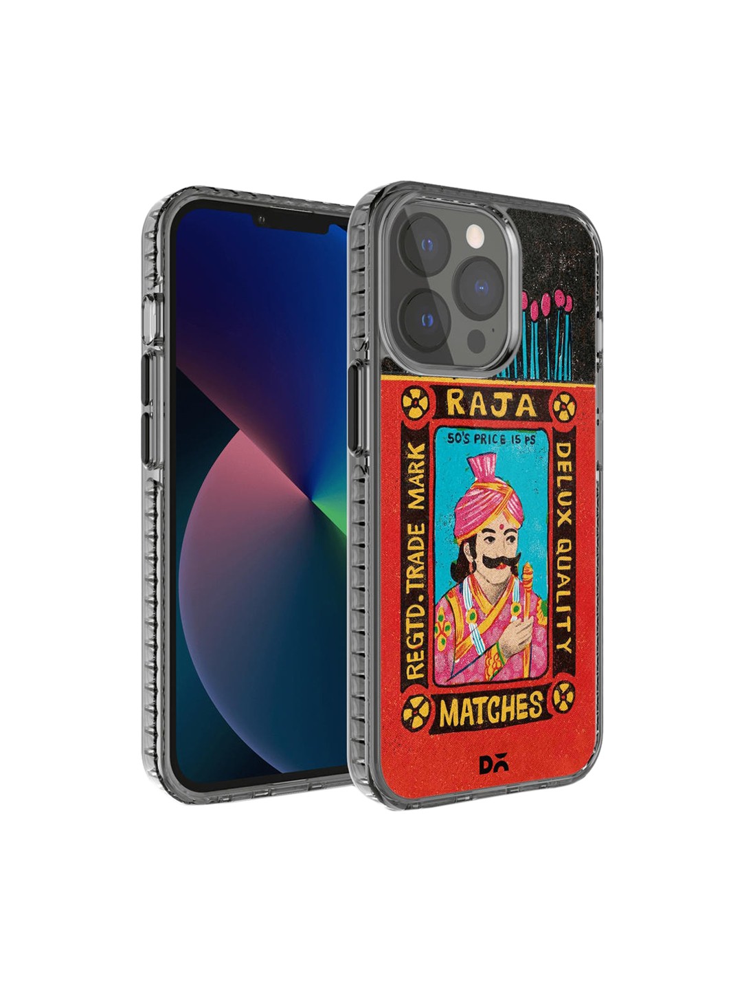 

DailyObjects Raja Matchbox Stride 2.0 iPhone 13 Pro Max Phone Case, Multi